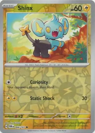 Twilight Masquerade Shinx #66/167 reverse holo